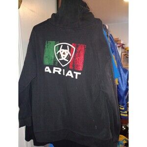 ARIAT Boy's Shield Mexico Hoodie size xl